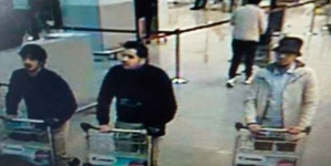 Primeras imágenes de sospechosos de atentados en Bruselas dos “probables” kamikazes y uno en busca y captura