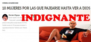 DENUNCIA PÚBLICA al blog de noticias UTERO.PE por esta nefasta publicación en contra de las mujeres