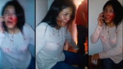 Agresión brutal en contra de una madre de familia en San Borja, Lima, Perú.