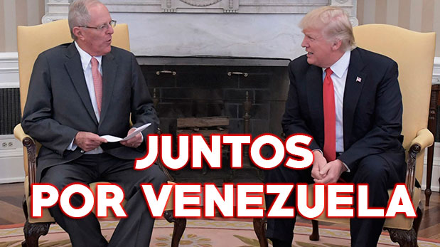 El aliado principal de Trump en América Latina es PPK y, ambos trabajarán para ayudar a Venezuela