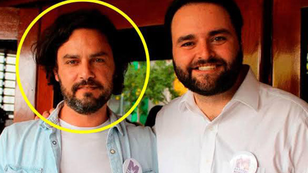Congresista Daniel Olivares enciende en vivo un extraño cigarrillo que luce como un troncho de marihuana, pero eso es lo de menos, lo peor es su historia política.
